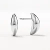 Clearance Mini Dome Stud Earrings in Silver 925 Sterling Silver | Earrings