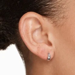 Clearance Mini Dome Stud Earrings in Silver 925 Sterling Silver | Earrings