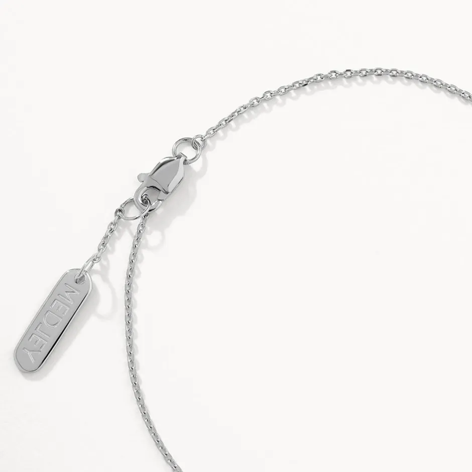 Outlet Mini Engravable Circle Bracelet in Silver Gifts For Him | Engravable Jewellery