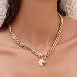 Fashion Mini Full Moon Pendant in Gold Best Selling Gifts | Gifts For Her