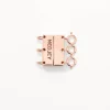 Online Multi Layered Necklace Connector in Rose Gold Under $150 | 18k Fine Rose Gold Plated