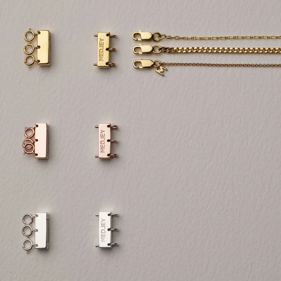 Clearance Multi Layered Necklace Connector in Gold Best Friend Gifts | Under $150