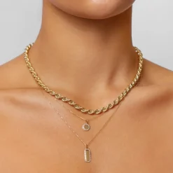 Clearance Multi Layered Necklace Connector in Gold Best Friend Gifts | Under $150