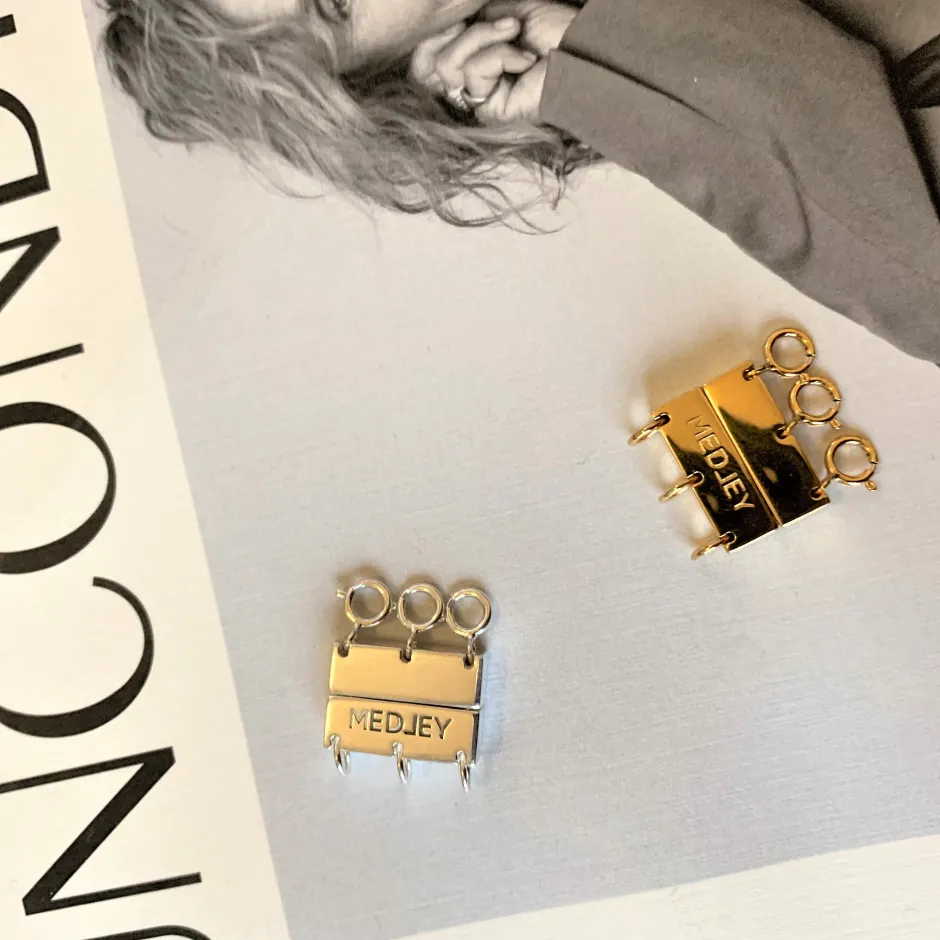 Clearance Multi Layered Necklace Connector in Gold Best Friend Gifts | Under $150