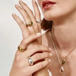 Best Organic Dome Ring in Silver 925 Sterling Silver | Rings