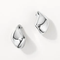Discount Organic Drop Earrings in Silver 925 Sterling Silver | Earrings
