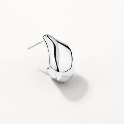 Discount Organic Drop Earrings in Silver 925 Sterling Silver | Earrings
