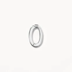 Clearance Oval Pendant Clasp in Silver 925 Sterling Silver | Accessories