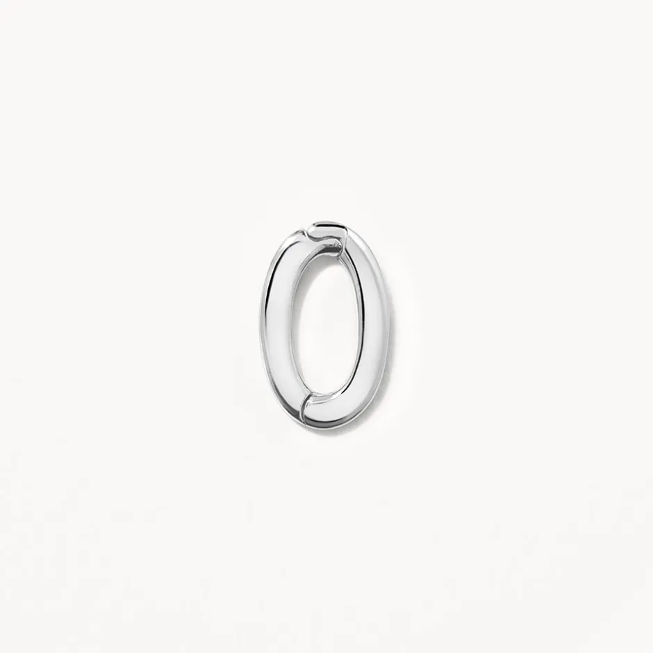 Clearance Oval Pendant Clasp in Silver 925 Sterling Silver | Accessories