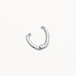 Clearance Oval Pendant Clasp in Silver 925 Sterling Silver | Accessories
