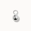 Discount Plain Ball Charm in Silver 925 Sterling Silver | Unisex