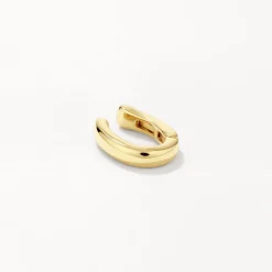 Best Plain Bar Hinge Ear Cuff Set in Gold 18k Fine Gold Plated | Earrings