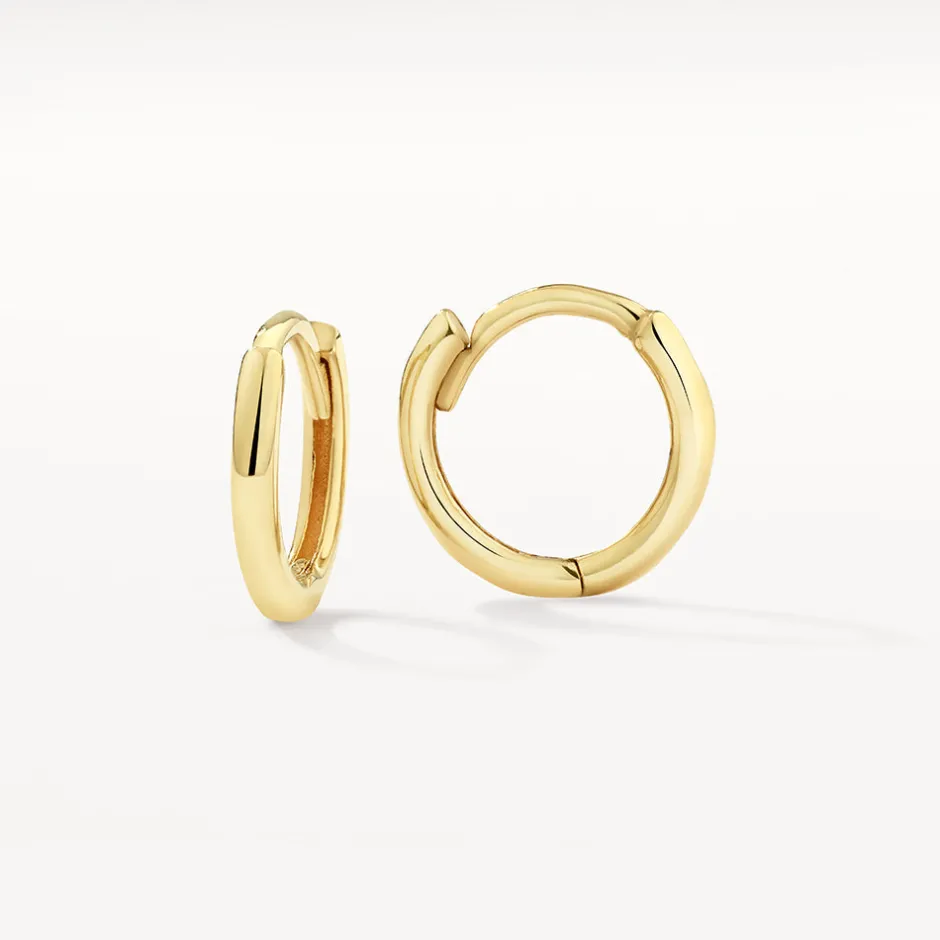 Discount Plain Mini Huggie Earrings in 10k Gold Gifts For Him | Family Gifts