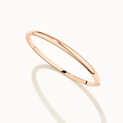 Best Polished Plain Bangle in Rose Gold Family Gifts | Best Friend Gifts