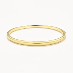 New Polished Plain Bangle in Gold Family Gifts | Best Friend Gifts