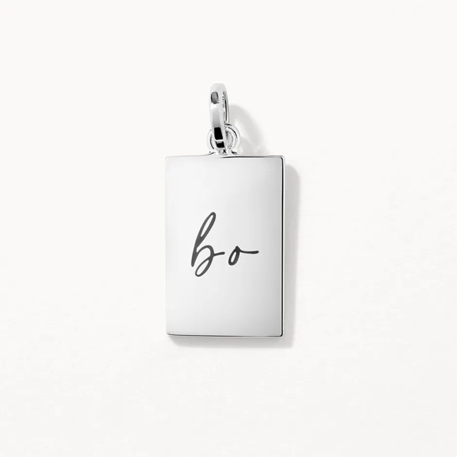 Sale Rectangle Pendant in Silver Best Selling Gifts | Under $150