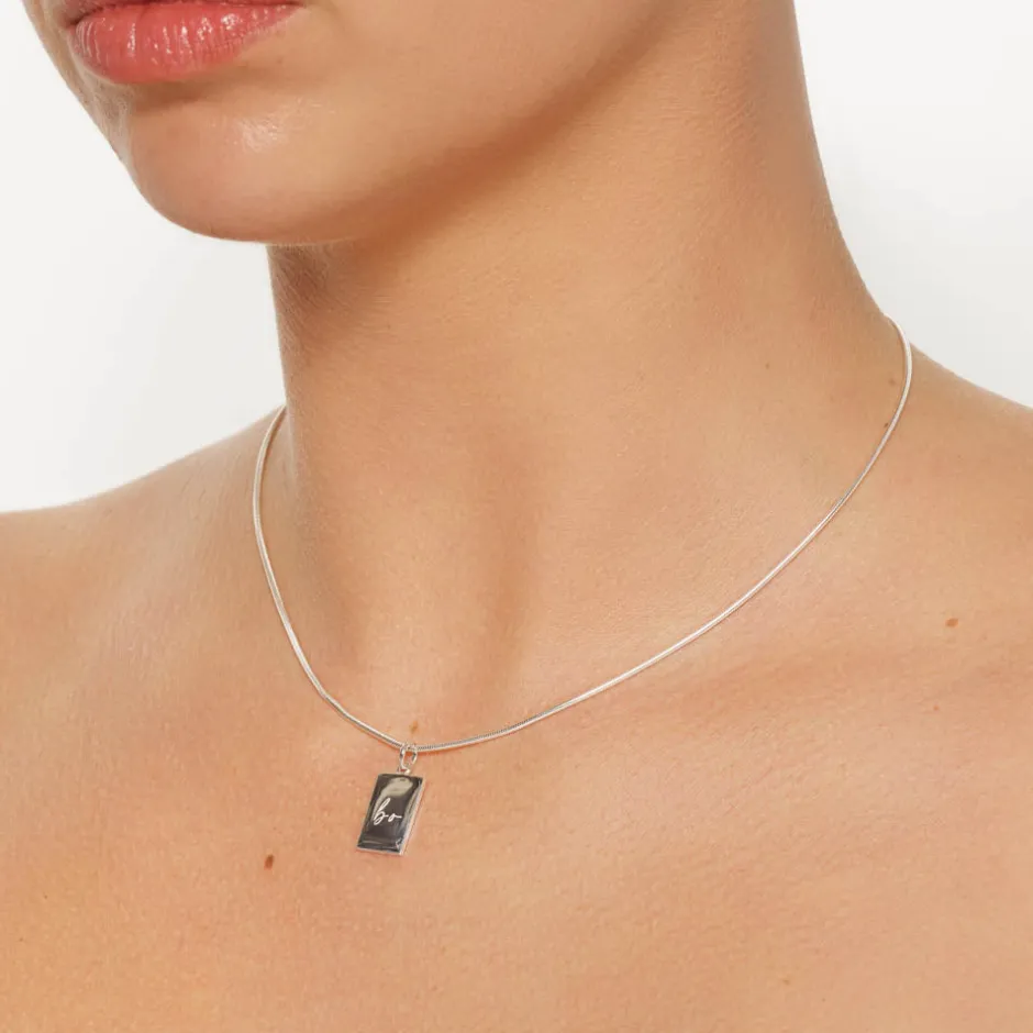 Sale Rectangle Pendant in Silver Best Selling Gifts | Under $150