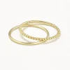 Hot Rope Stacker Ring Set in 10k Gold 10k Gold