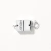 Clearance Single Necklace Connector in Silver Under $150 | 925 Sterling Silver