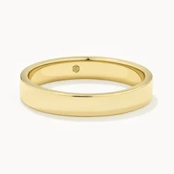 Online Slim Boyfriend Stacker Ring in Gold Gifts For Him | 18k Fine Gold Plated