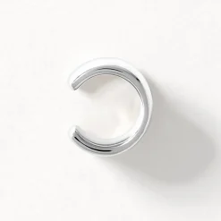 Discount Split Band Single Ear Cuff in Silver 925 Sterling Silver | Earrings