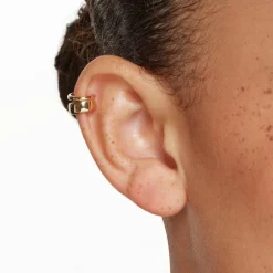 Sale Split Band Single Ear Cuff in Gold 18k Fine Gold Plated | Earrings