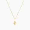 Outlet Spotted Mushroom Pendant Necklace in 10k Gold Laboratory-grown Diamonds | Necklaces & Pendants