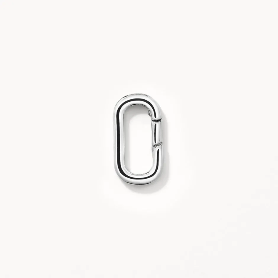 Hot Square Boyfriend Paperclip Chain Necklace in Silver Gifts For Him | 925 Sterling Silver