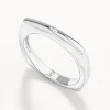 Clearance Square Edge Ring in Silver Gifts For Him | 925 Sterling Silver