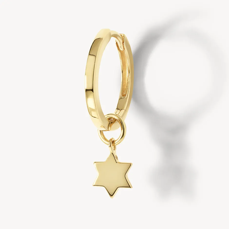 Sale Star Charm in 10k Gold Symbolic Jewellery | 10k Gold