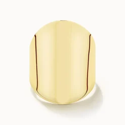 Fashion Tapered Barrel Ring in 10k Gold Under $500 | 10k Gold