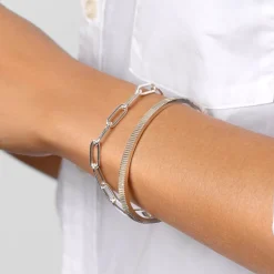 Best Textured Bangle in Silver Gifts For Him | 925 Sterling Silver