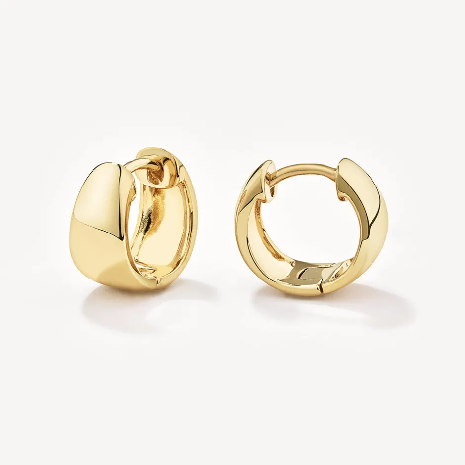 Sale Thick Dome Huggies in Gold Best Friend Gifts | Under $150