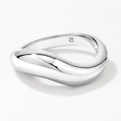 Sale Wave Dome Ring in Silver 925 Sterling Silver | Rings