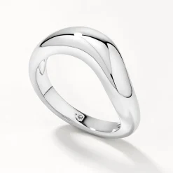 Sale Wave Dome Ring in Silver 925 Sterling Silver | Rings